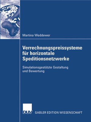 cover image of Verrechnungspreissysteme für horizontale Speditionsnetzwerke